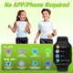 thumbnail image 5 of Reloj inteligente Sootingot para niños de 1,85 pulgadas con rastreador de actividad física IP68, 5 of 7