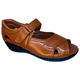 thumbnail image 1 of Sandalias de Mujer en Piel Borrego para Pie Diabetico Huaraches Casuales, 1 of 5
