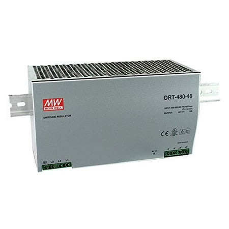 DRT-480-48 AC/DC Power Supply Single-OUT 48V 10A 480W 8-Pin
