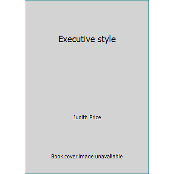 Pre-Owned Executive style (Hardcover) 0671253549 9780671253547