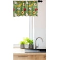 thumbnail image 3 of Ambesonne Fruits Window Valance, Avocado Apples Banana Lime, 54" X 12", Green Multicolor, 3 of 3