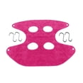 thumbnail image 4 of Hamaca para el cuidado de gatos, arnés para hamaca, soporte para bolsa de sujeción para perros, toalla de baño para Rojo 85cmx60cm L, 4 of 8