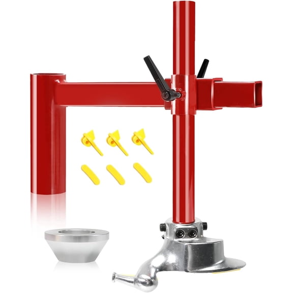 Manual Tire Changer Duck Head Kit with Silver Cone, Fit for Most Car Tires,Cast Steel Duck Head Tire Changer
