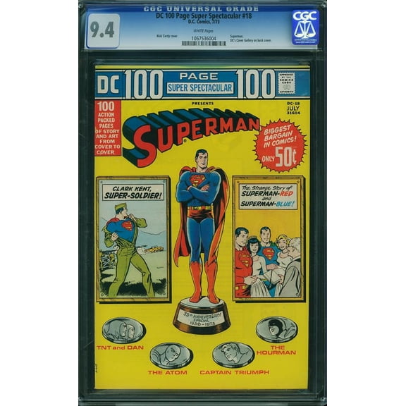 DC 100 Page Super Spectacular #18 - CGC 9.4 Comic Book