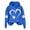 Blue Hoodie, variant on YUGYXL Womens Dog Paw Print Hoodies Cute Funny Heart Graphic Sweatshirts Casual Loose Fit Long Sleeve Hooded Pullover Tops Army Green Hoodie S