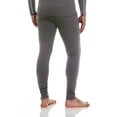 thumbnail image 4 of Body Glove Fleece Lined Thermal Leggings for Men - Winter Long Johns Base Layer Performance Underwear - Mens Insulated Bottom, Grey/L, 4 of 5