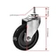 thumbnail image 2 of Rueda Caster FactorDuty de poliuretano negro de 5 pulgadas, 350 kg (paquete de 4), 2 of 9