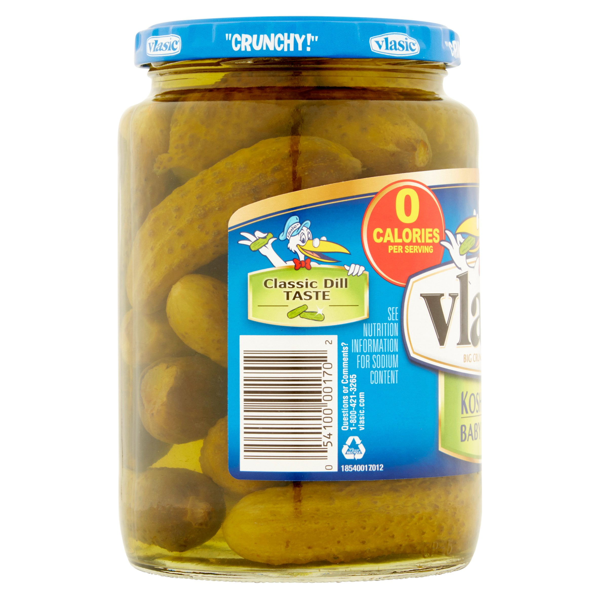 (14 Pack) Vlasic Baby Kosher Dills Pickles, 24 Fl Oz 113102824112 eBay