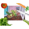thumbnail image 2 of Caroline's Treasures Corgi Watching from the Door Glass Cutting Board Large, 2 of 2