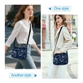 thumbnail image 6 of URSOFINE Women's Crossbody Bag Lightweight Ladies Travel Shoulder Messenger Bag with Adjustable Strap & Multiple Pockets Soft Across Bag Purse for Everyday Use (15+), 6 of 8