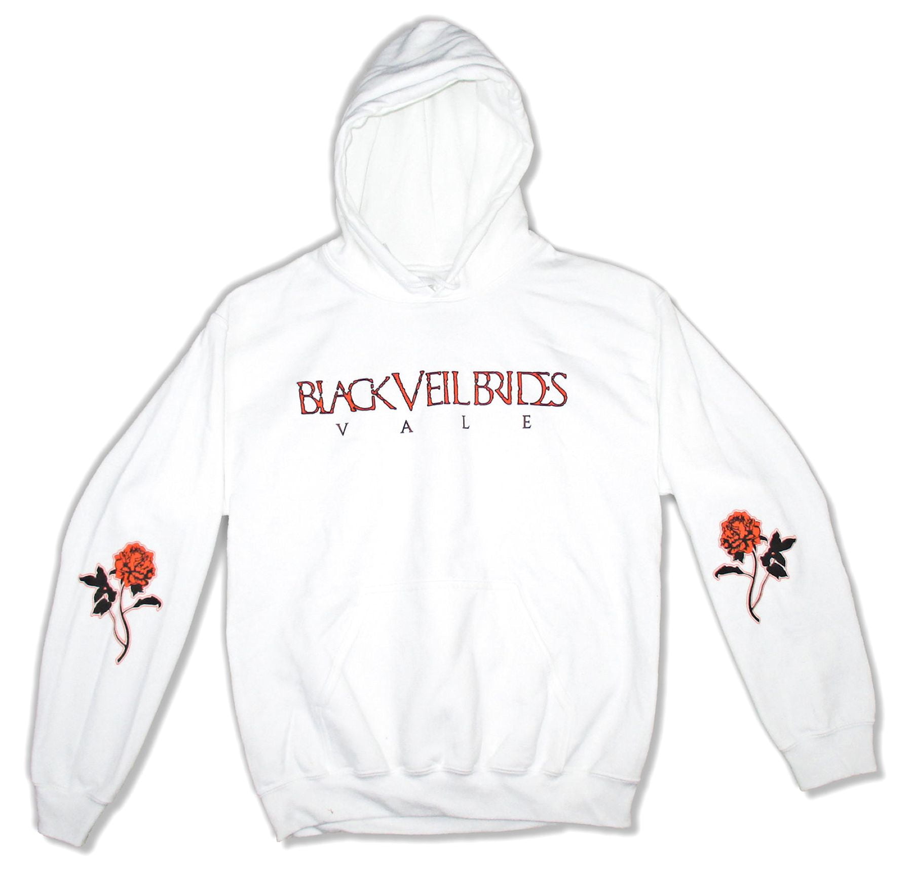 Black Veil Brides Black Veil Brides Rose Vale Pull Over White