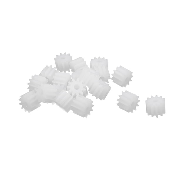 20 piezas de Rueda de Engranaje de 11 Dientes con Diámetro de Agujero de 1.95mm para Eje de Motor de Coche