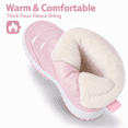 thumbnail image 6 of BABAYA Toddler Winter Snow Boots Water-Resistant Warm Faux Lined Booties for Little Kids Girls Boys, 6 of 8