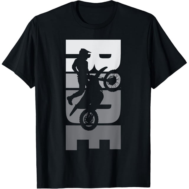 Ride︰ Dirt Bike Motocross Moto MX Off-Road Life Passion Camiseta
