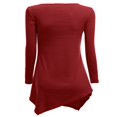 thumbnail image 3 of CHOK Tunique Longue à Manches Longues Col en V pour Femmes Robe T-Shirt, 3 of 3