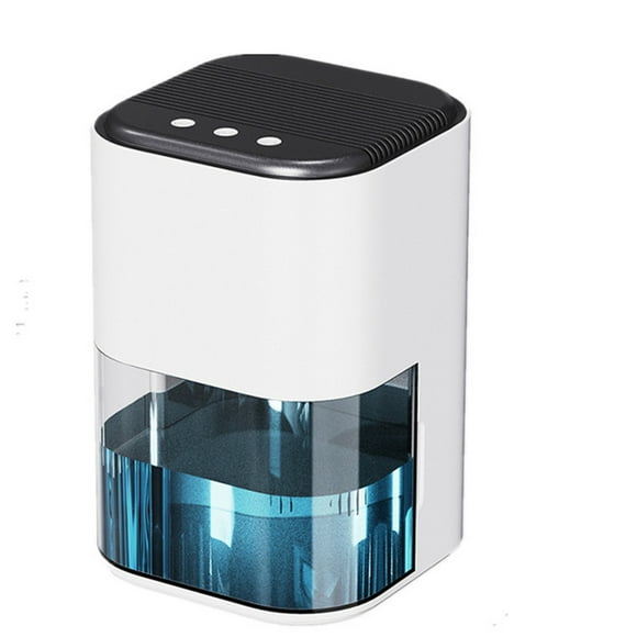 Dehumidifier for Home with Colorful Light 70oz Small Dehumidifier with Auto Shut Off Low Noise Sleep Mode Crawl Space Dehumidifier for 200 sq.ft Basement Bedroom Bathroom Closet