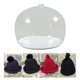 thumbnail image 4 of 2x Sombrero Inflable Para Niños, Soporte Para Sombrero, Estante De Exhibición Para Almacenamiento En Armario, Blanco 2 piezas, 4 of 8