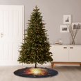thumbnail image 6 of Bingfone Christmas Tree Skirt Mat Christmas Decoration Interior 48" -Red And White Flame Fox, 6 of 6