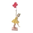 thumbnail image 4 of Niña sosteniendo estatua de globo de resina artesanía de regalo de cumpleaños de cumpleaños escultura de adorno para la oficina del gabinete de Múltiple, 4 of 8