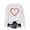 White, variant on Yievot Women's Valentines Sweatshirt Casual Heart Print Pullover Sweatshirts Holiday Vacation Graphic Tees Tops