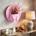 thumbnail image 4 of Ceramic Hat Hanging Vase Wall Mounted Flower Holder Home Decor, 4 of 7