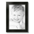 thumbnail image 2 of ArtToFrames 10" x 15" Honors Black with Silver Picture Frame, 10x15 inch Black Wood Poster Frame (WOM-5157),  Pack, 2 of 7