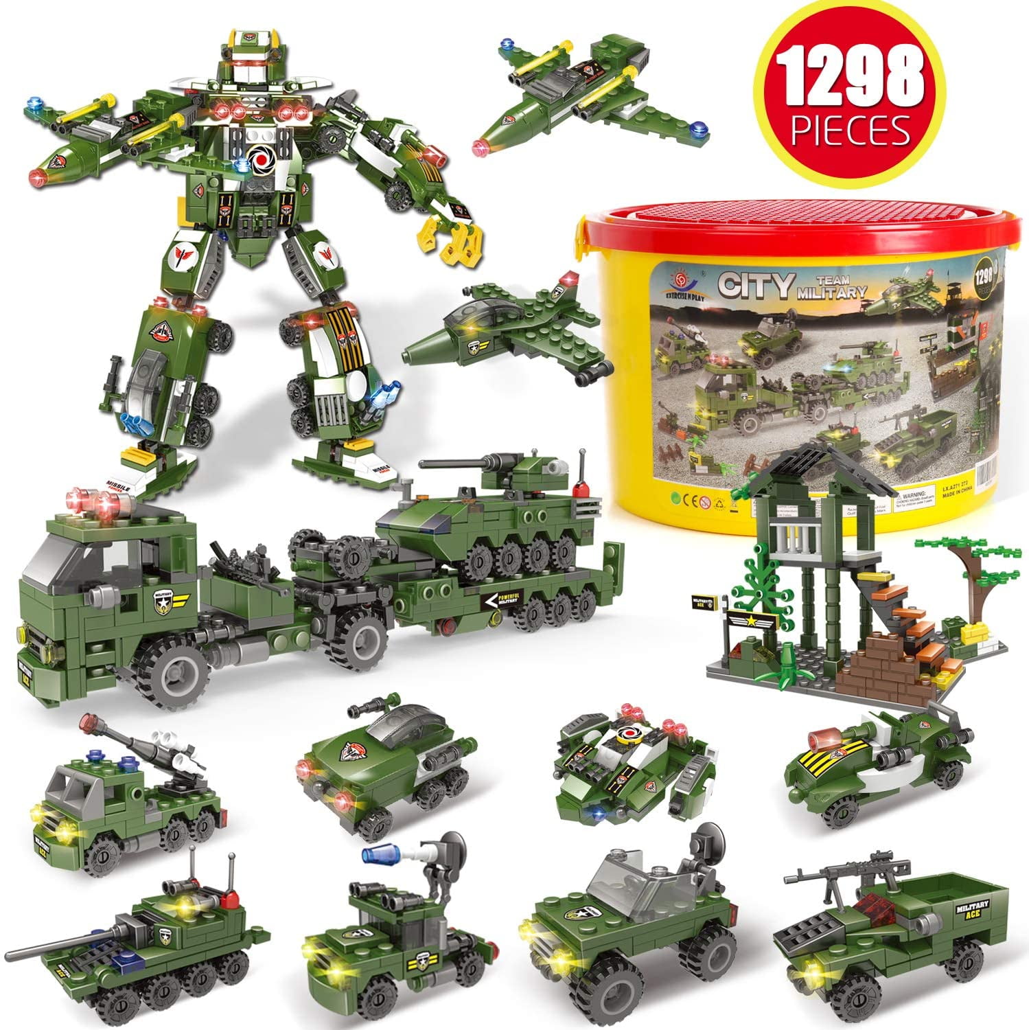 laser pegs green monster