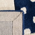 thumbnail image 5 of SAFAVIEH Kids Constantine Bunny Wool Area Rug, Navy/Ivory, 5' x 8', 5 of 9