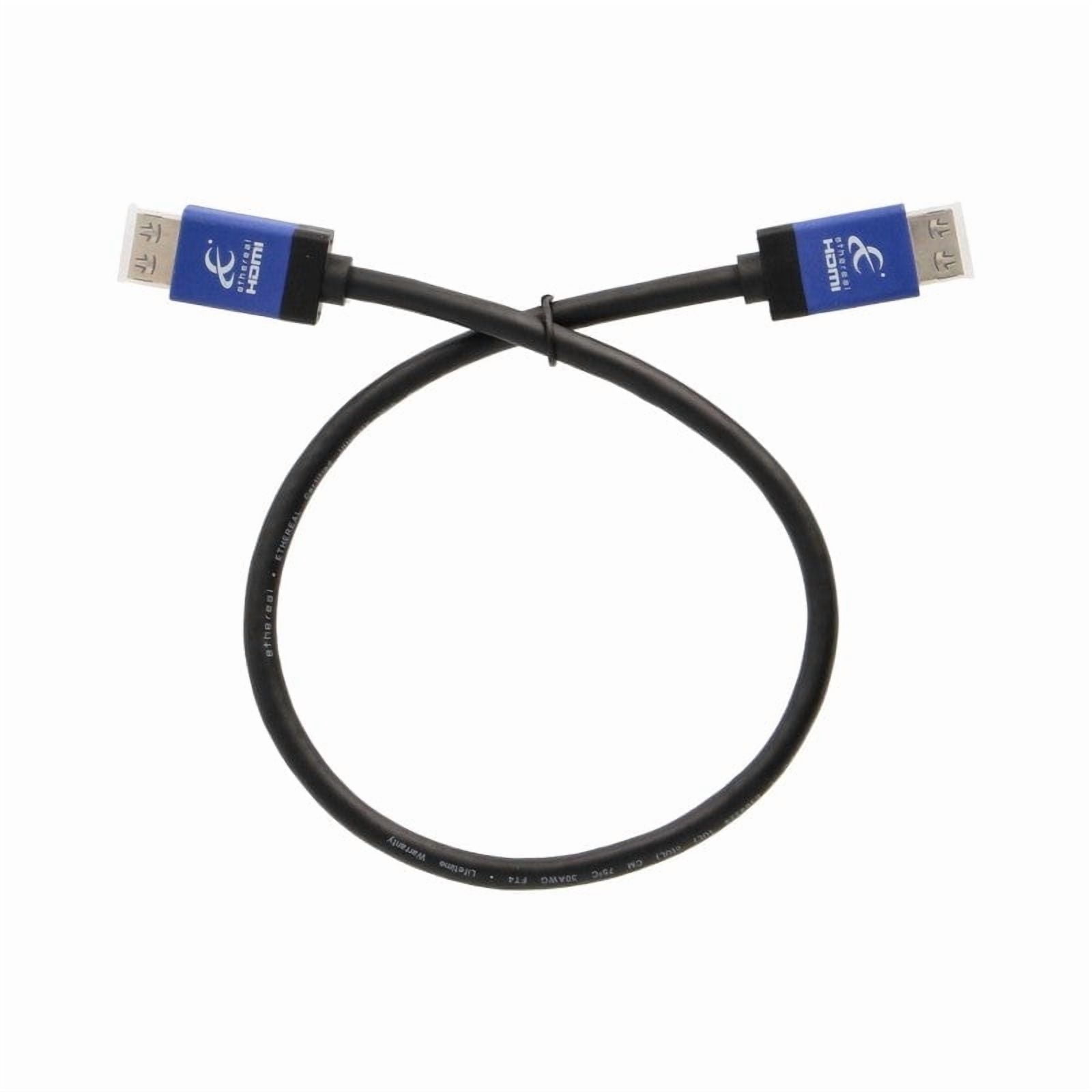 1.6ft Ultra-Flex 4K 8K 10K HDR 48Gbps Certified Ultra High-Speed eARC HDCP 2.3 HDMI Cable