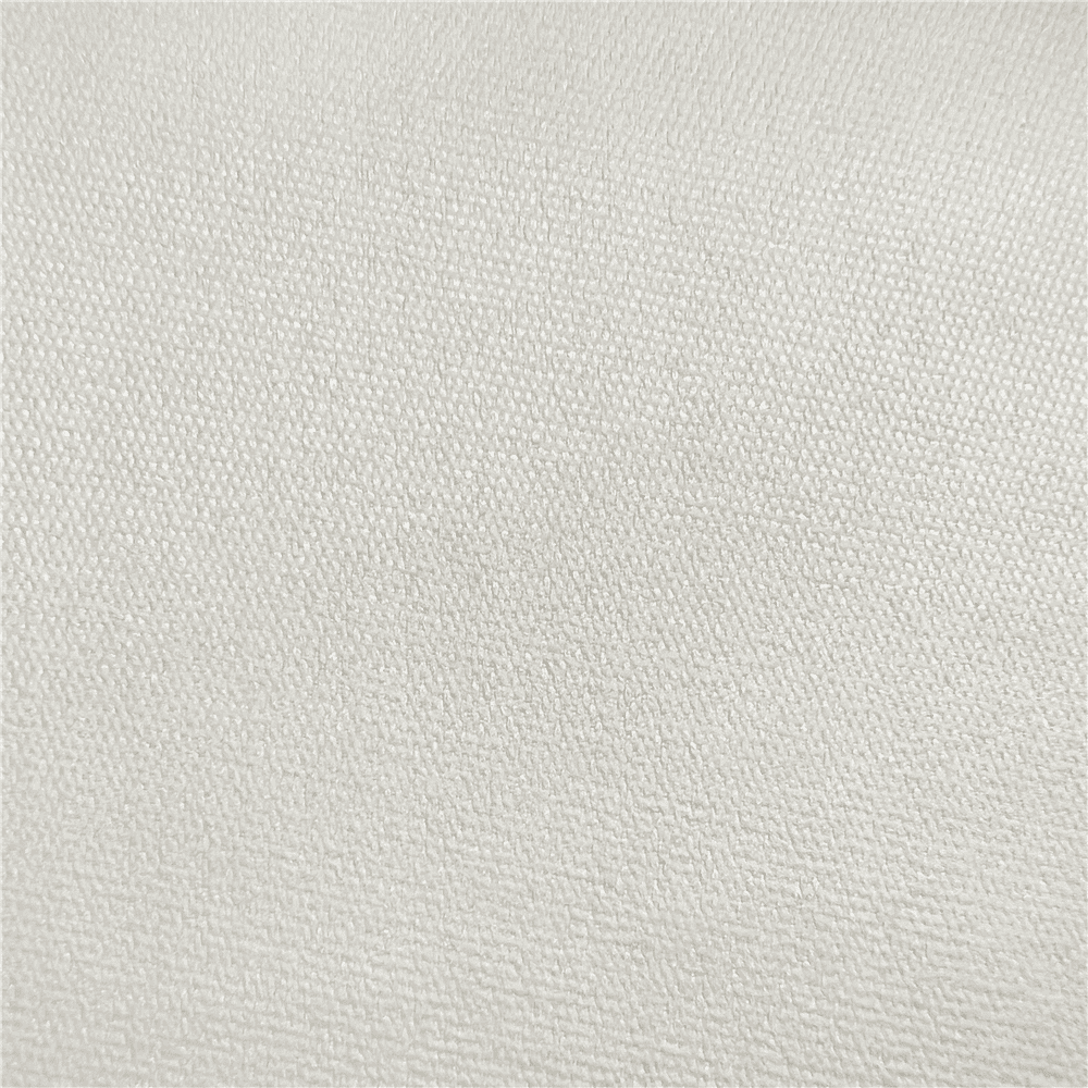 Fullfurnique Upholstered Bed Frame with Wing Side and Channel Headboard, Queen, Ivory