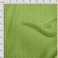 thumbnail image 4 of oneOone Tissu Cambric Coton Vert Poire Rétro Minimal Matériel de Couture Imprimé Tissu au Mètre 42 Pouces de Large, 4 of 5