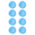 thumbnail image 2 of 8 Pcs Pack Chaud Froid Réutilisable Compresse Chaude Froide Pack de Glace pour Blessures Sportives, 2 of 3
