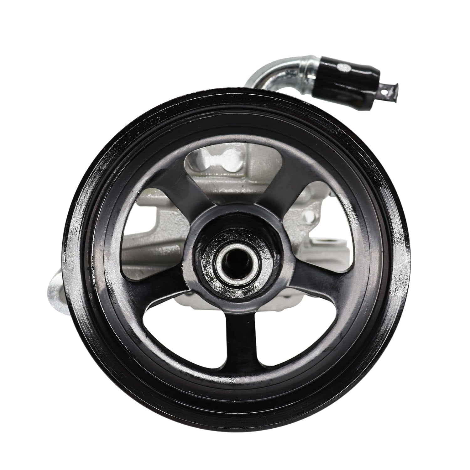 Detroit Axle - Power Steering Pump for Chevy Equinox Traverse GMC Enclave Saturn Outlook Vue Pontiac Torrent Power Steering Pump w/Pulley Replacement