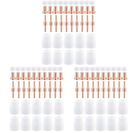 

TINKSKY Plasma Cutting Torch Consumable Electrode Tip Nozzles Shield Consumables Nozzle Cup Extended Accessories Nozzle Cutters