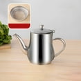 thumbnail image 1 of Stainless Steel Oil Can Stainless Steel Oil Jug Stainless Steel Oil Bottle Oil Can Stainless Steel Oil Can Multifunction Leakproof Heat Resistance Oil Bottle Vinegar Pot For, 1 of 8