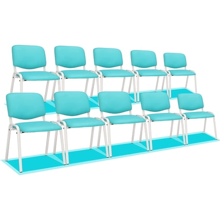 vingli blue waiting room chairs product
