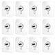 thumbnail image 1 of KAKOWELY 20 clavos adhesivos para colgar, sin dejar rastro, para el hogar, 1 of 5