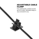 thumbnail image 2 of 100pcs cable fijación hebilla ajustable cable abrazadera autoadhesivo cable abrazadera, 2 of 5
