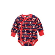 Mud Pie Fire Truck Crawler Baby Bodysuit 1032146 (0-3 M)