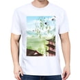 thumbnail image 3 of Oversize Blouse For WomenLandscape Loose Fit Summer Casual Tees -XL, 3 of 5