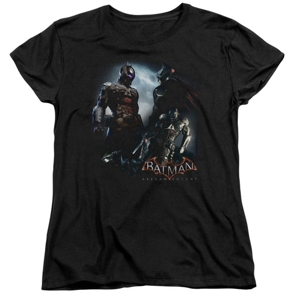 Batman Arkham Knight - Face Off - Women's Short Sleeve Shirt - XX-Large