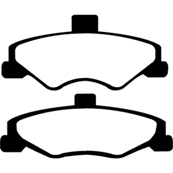 EBC 98-02 Chevrolet Camaro (4th Gen) 3.8 Yellowstuff Rear Brake Pads Fits select: 1998-2002 PONTIAC FIREBIRD