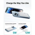 Power Bank, 6000mAh Wireless Portable Charger, for