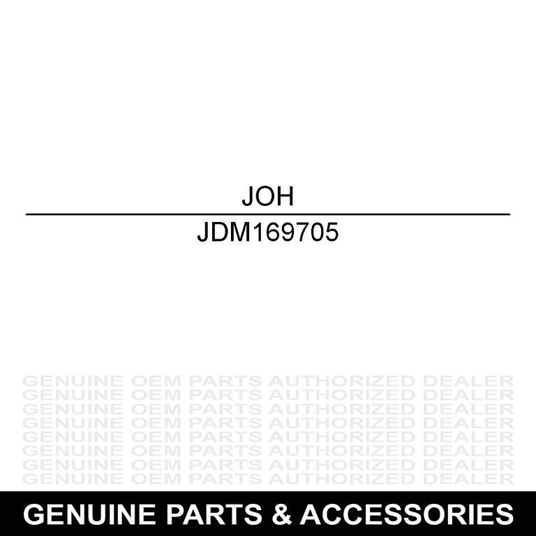 John Deere M169705 Traction Drive Belt Z425 Z435 Z445 Z465 Z625