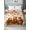 Beige, variant on Twin Flat Sheet Only Fall Maple Leaf Pumpkin Wood Plank Soft Microfiber Cooling Bedding Sheets Farm Hedgehog Fox Squirrel Flat Bed Sheet for Hotel,Home Decor