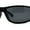 All Black, variant on Polarized Mens True Classic Wrap Around Biker Style Sport Sunglasses All Black