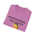 thumbnail image 4 of Novelty Burritos Enthusiasts Epicures Sarcastic Statements Funny Tacos Devotee Gourmets Mockery Sayings Pun Unisex Softstyle T-Shirt, 4 of 4