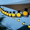 thumbnail image 4 of Guirnalda de Luces Led para Exteriores | 20 Luces para Jardín y Festivales | 500 Cm | Plástico Gris | Irrompible | Ahorro de Energía | Decoración para Bodas y Camping, 4 of 6