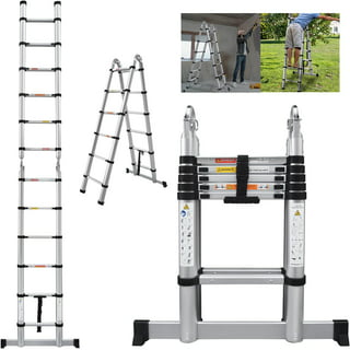 2 Pcs Telescoping Ladder Balance Bar Wheels Telescopic Pulleys