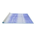 thumbnail image 2 of Ahgly Company Machine Washable Indoor Rectangle Abstract Blue Contemporary Area Rugs, 2' x 3', 2 of 4